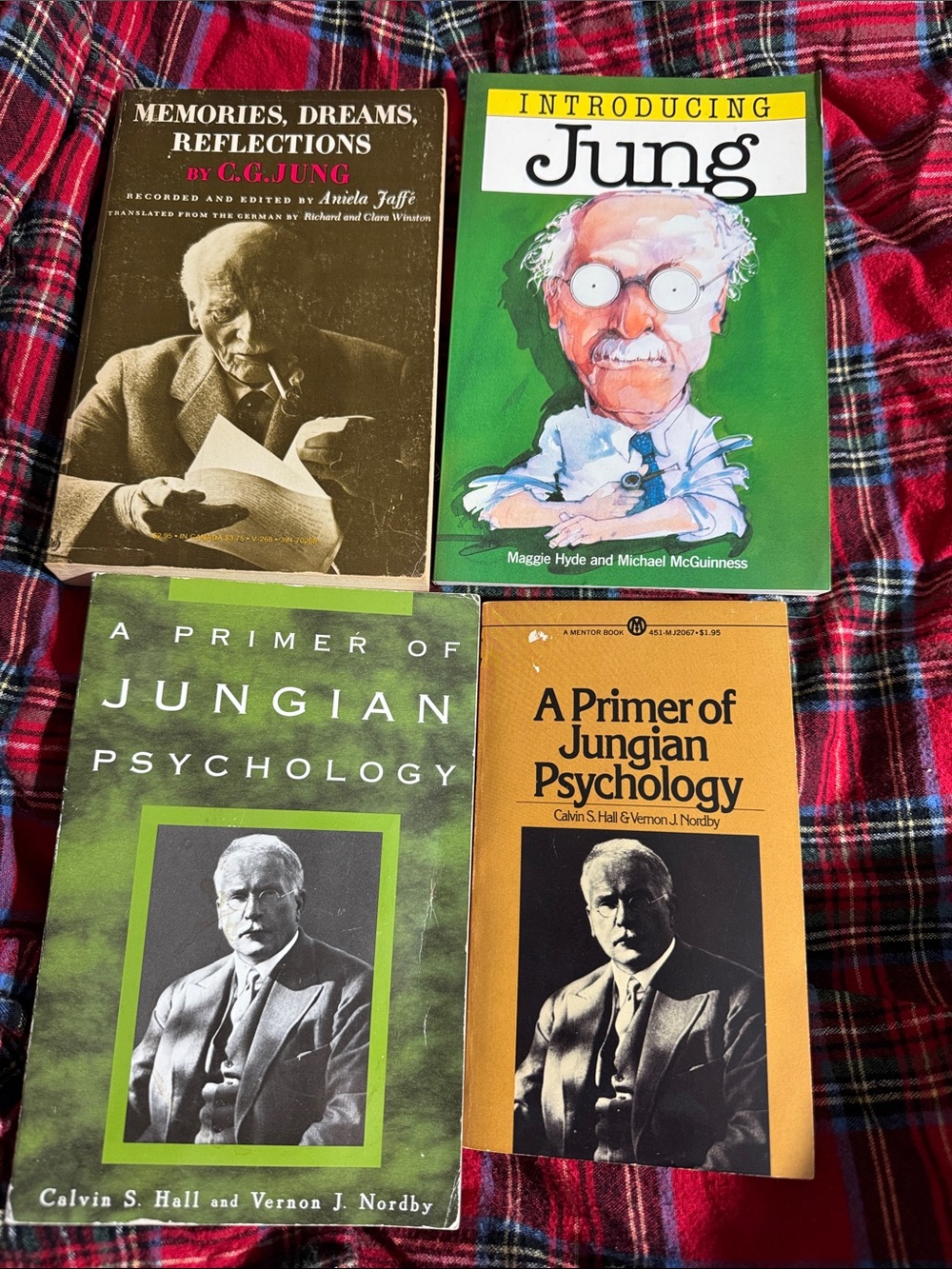 Set of 4 Jung / Jungian Psychology Books